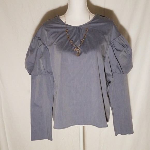 Drew Puff Sleeve Blouse - Picture 2 of 10